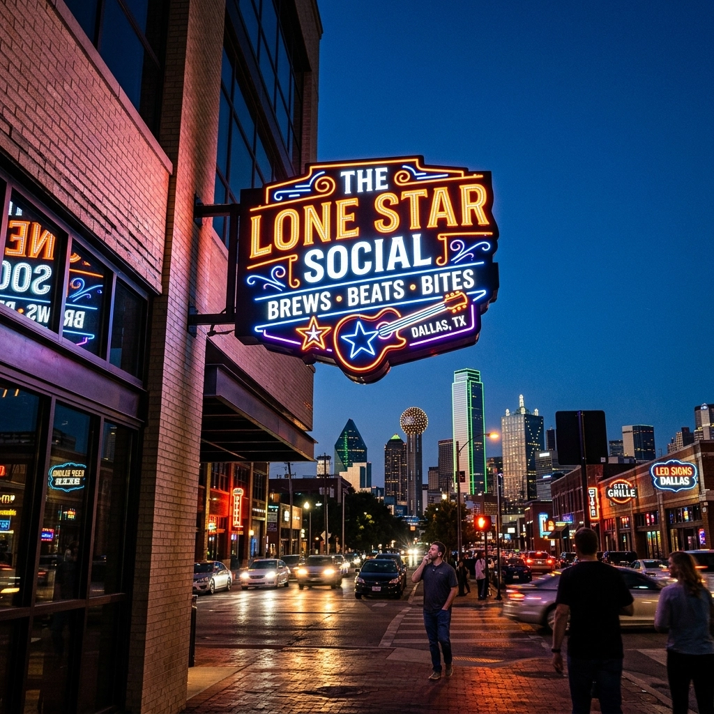 The Ultimate Guide to Custom LED Signs in Dallas: Everything You Need to Succeed in a Crowded Market