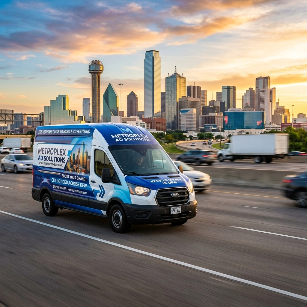 The Ultimate Guide to Mobile Advertising: Everything You Need to Succeed with Vehicle Wraps in DFW