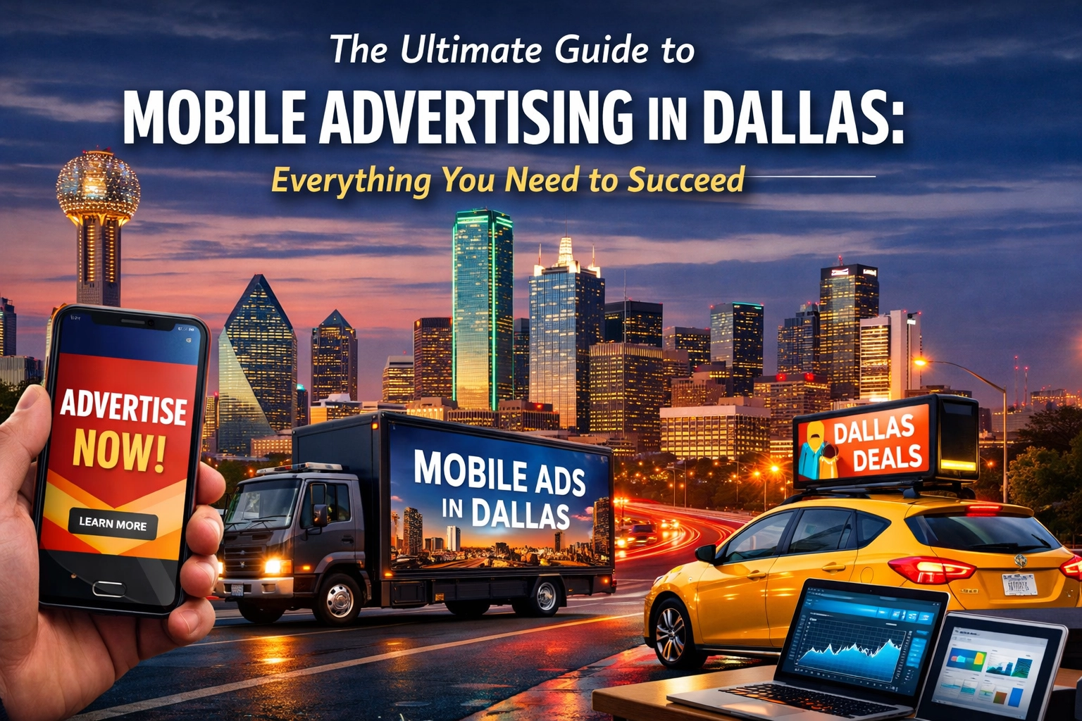 The Ultimate Guide to Mobile Advertising in Dallas: Everything You Need to Succeed