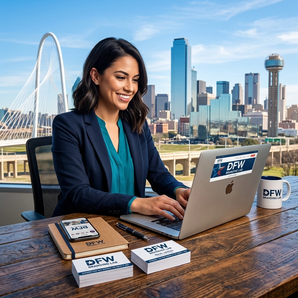 How to Fully Brand Your New Business in Dallas for Under $1,000