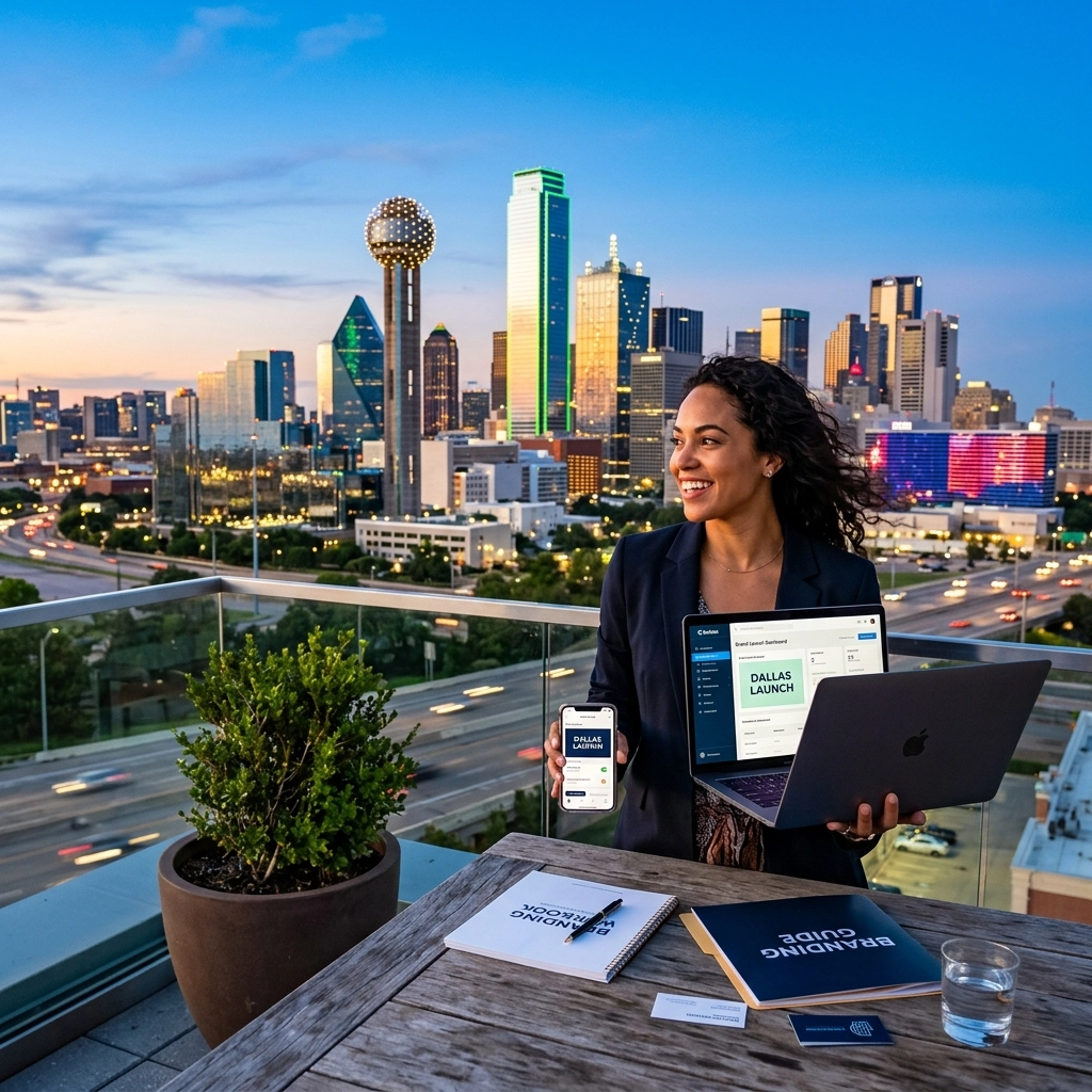 The Ultimate Guide to Launching Your Brand in Dallas: Everything You Need to Succeed for Under $900
