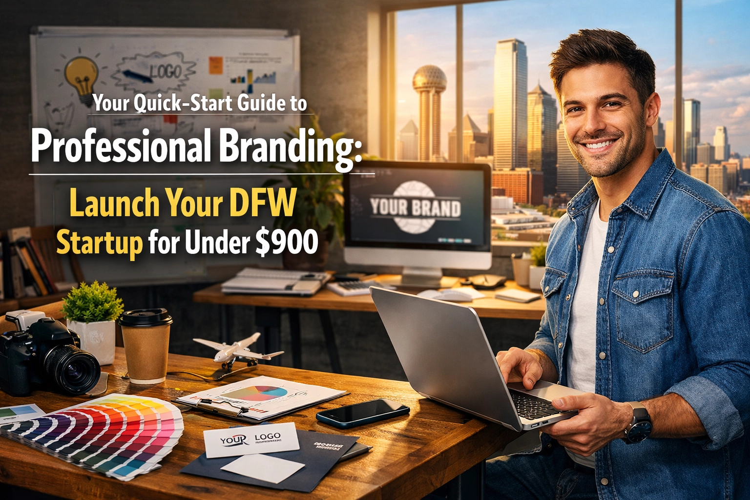 Your Quick-Start Guide to Professional Branding: Launch Your DFW Startup for Under $900