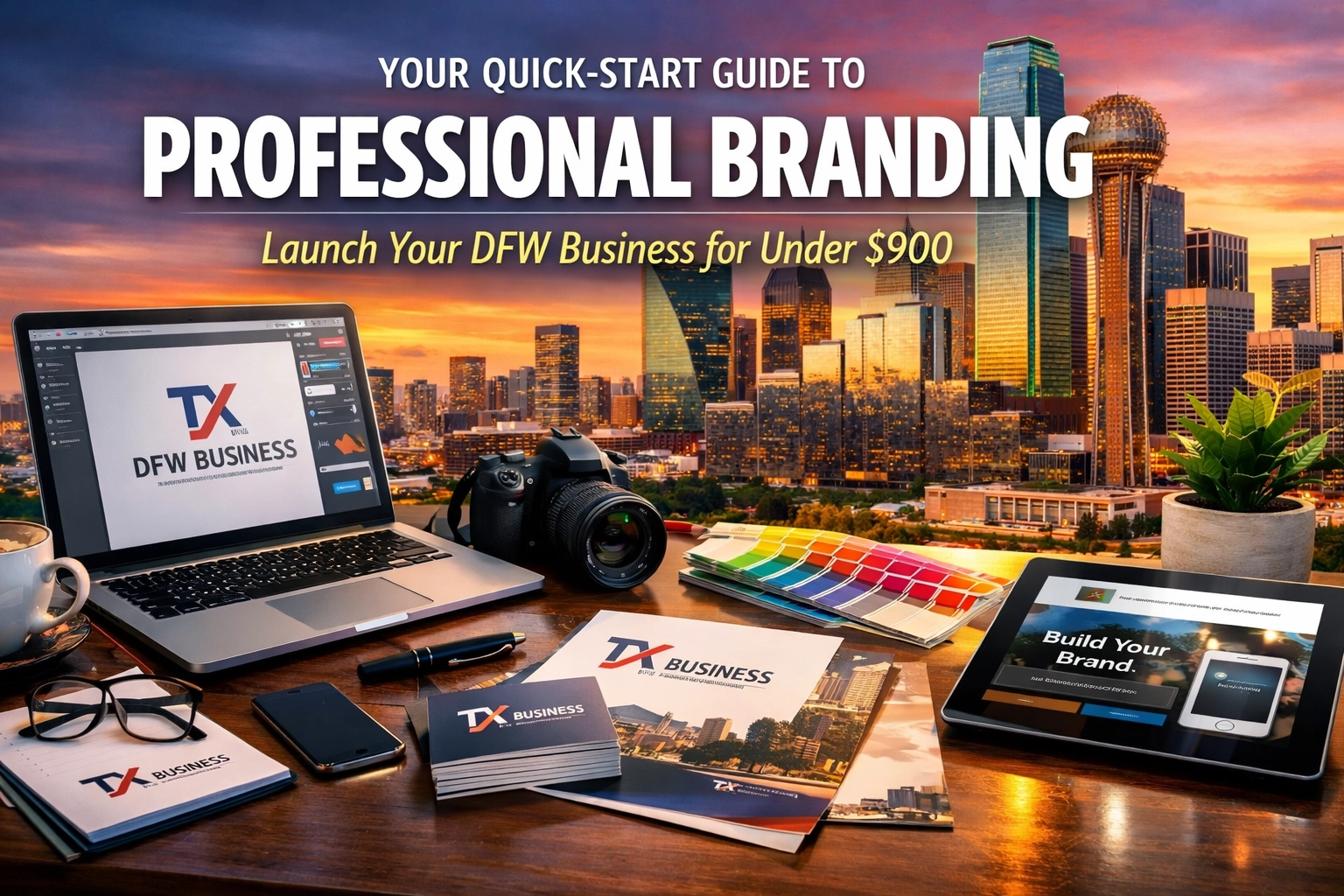 Your Quick-Start Guide to Professional Branding: Launch Your DFW Business for Under $900