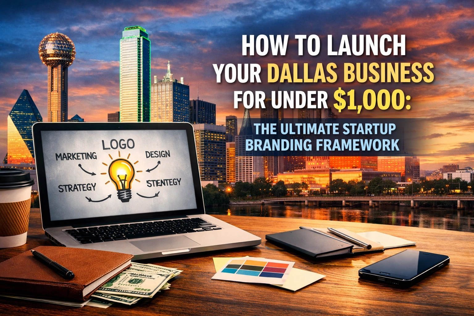 How to Launch Your Dallas Business for Under $1,000: The Ultimate Startup Branding Framework
