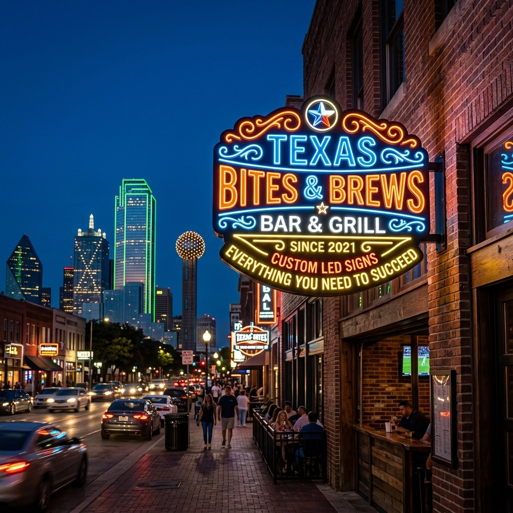 The Ultimate Guide to Custom LED Signs: Everything You Need to Succeed in North Texas