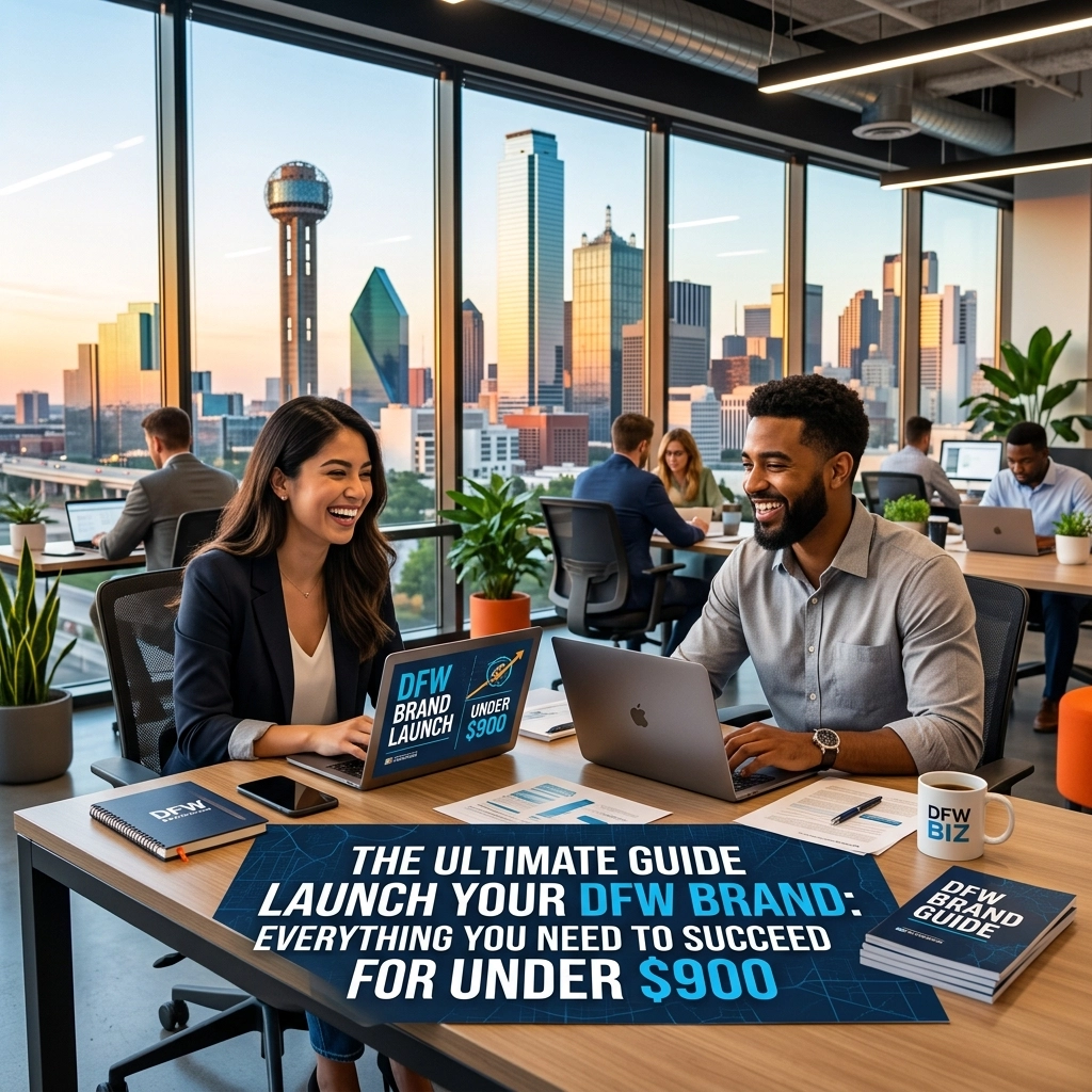 The Ultimate Guide to Launching Your Brand: Everything You Need to Succeed in DFW for Under $900