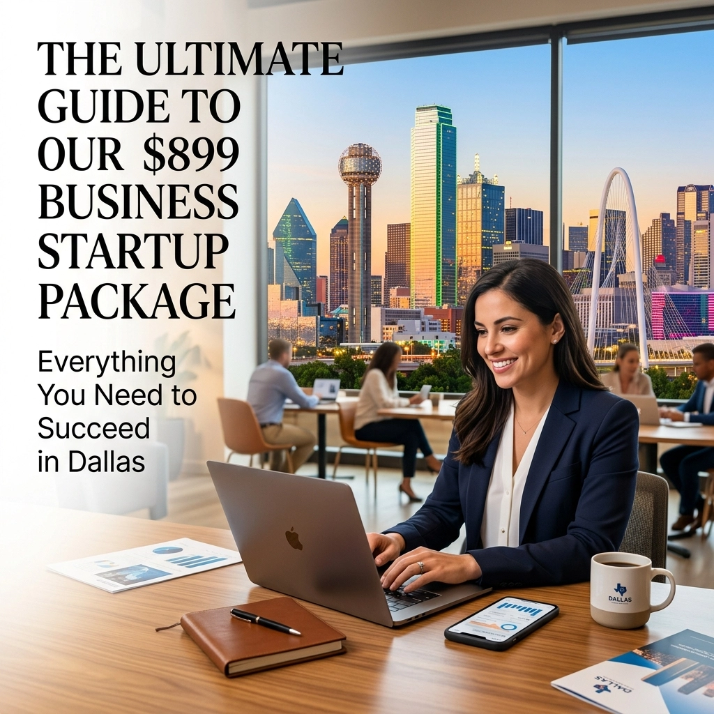 The Ultimate Guide to Our $899 Business Startup Package: Everything You Need to Succeed in Dallas