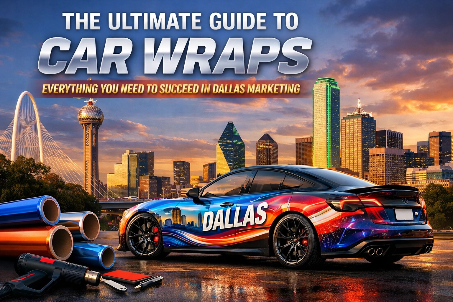 The Ultimate Guide to Car Wraps: Everything You Need to Succeed in Dallas Marketing