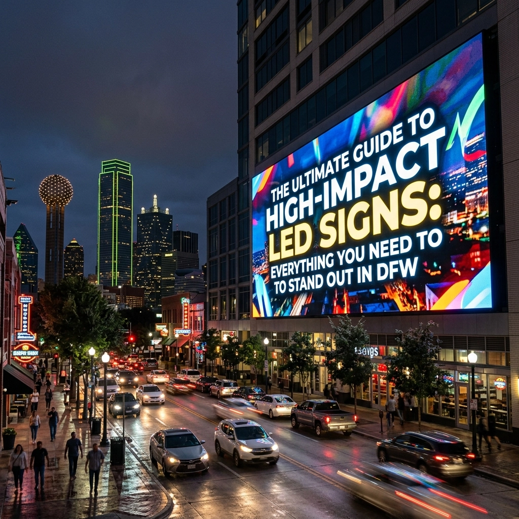 The Ultimate Guide to High-Impact LED Signs: Everything You Need to Stand Out in DFW