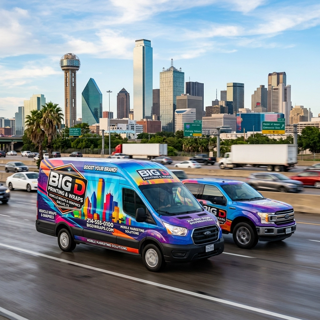 The Ultimate Guide to Vehicle Wraps in Dallas: Everything You Need to Succeed with Mobile Marketing