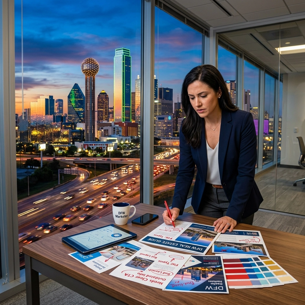 7 Mistakes You’re Making with Your DFW Marketing Materials (and How to Fix Them)