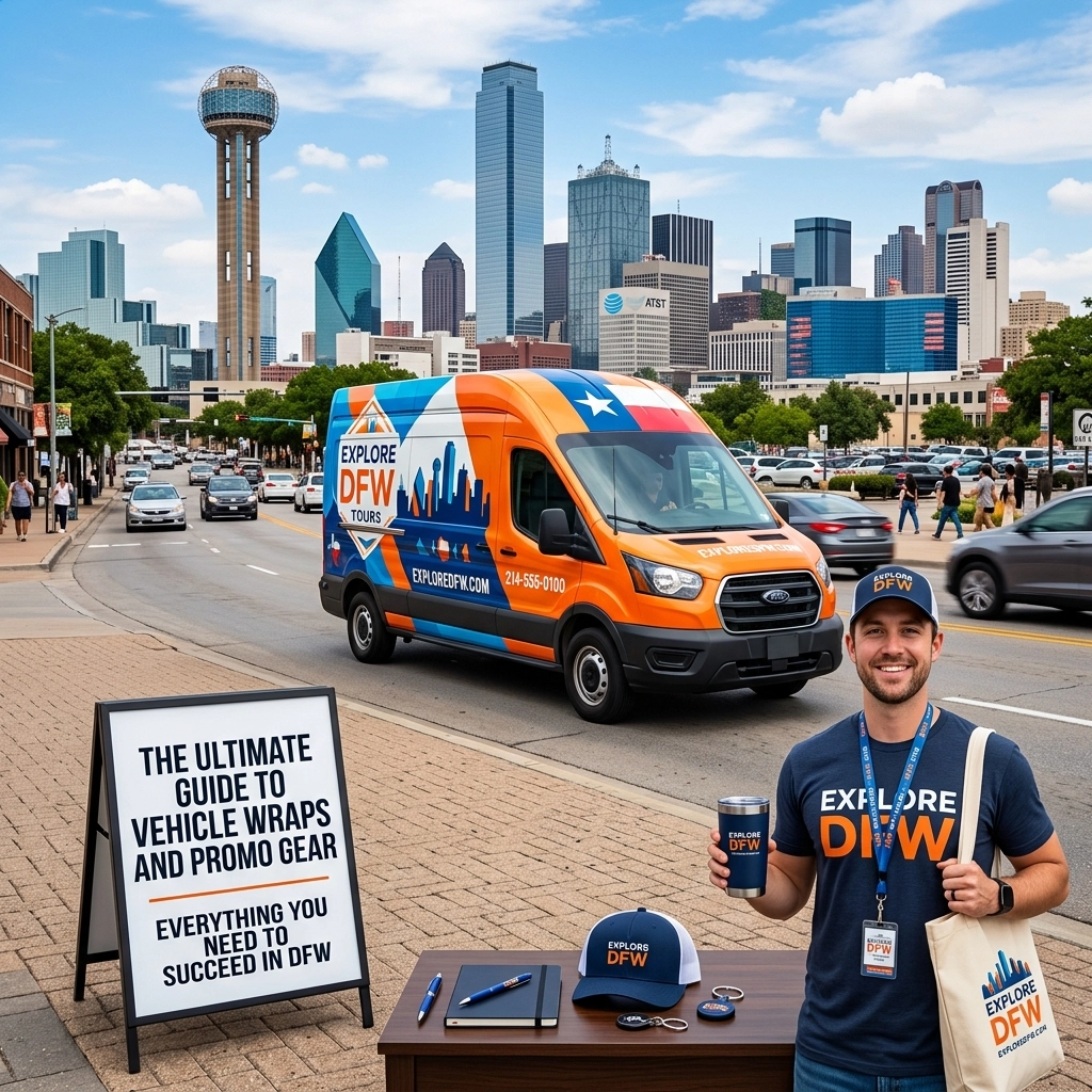 The Ultimate Guide to Vehicle Wraps and Promo Gear: Everything You Need to Succeed in DFW