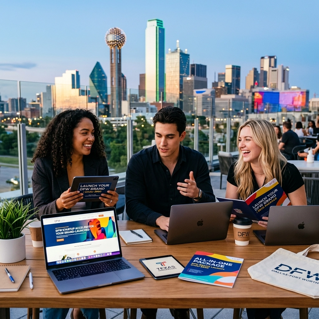 How to Launch Your DFW Brand for Under $900 with Our All-In-One Startup Package