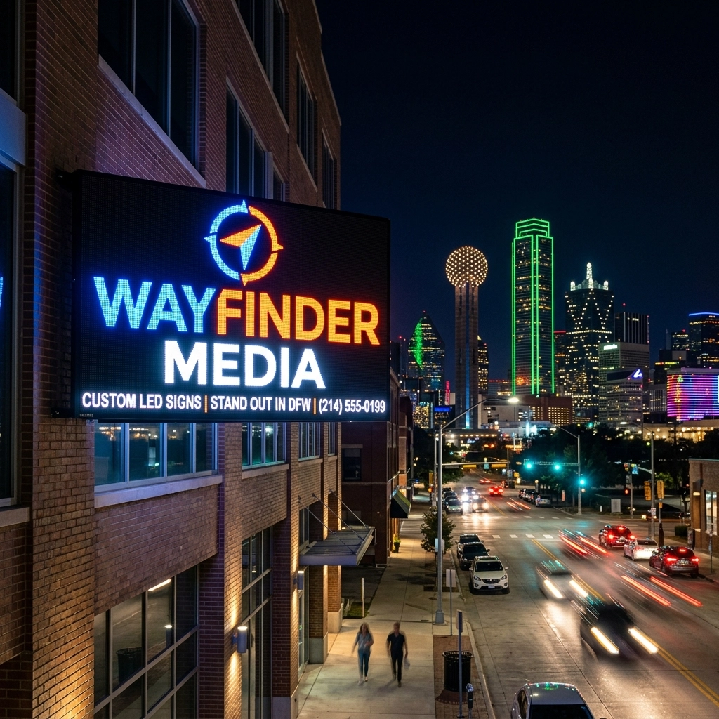 Why Custom Manufactured LED Signs Will Change the Way You Market Your DFW Business