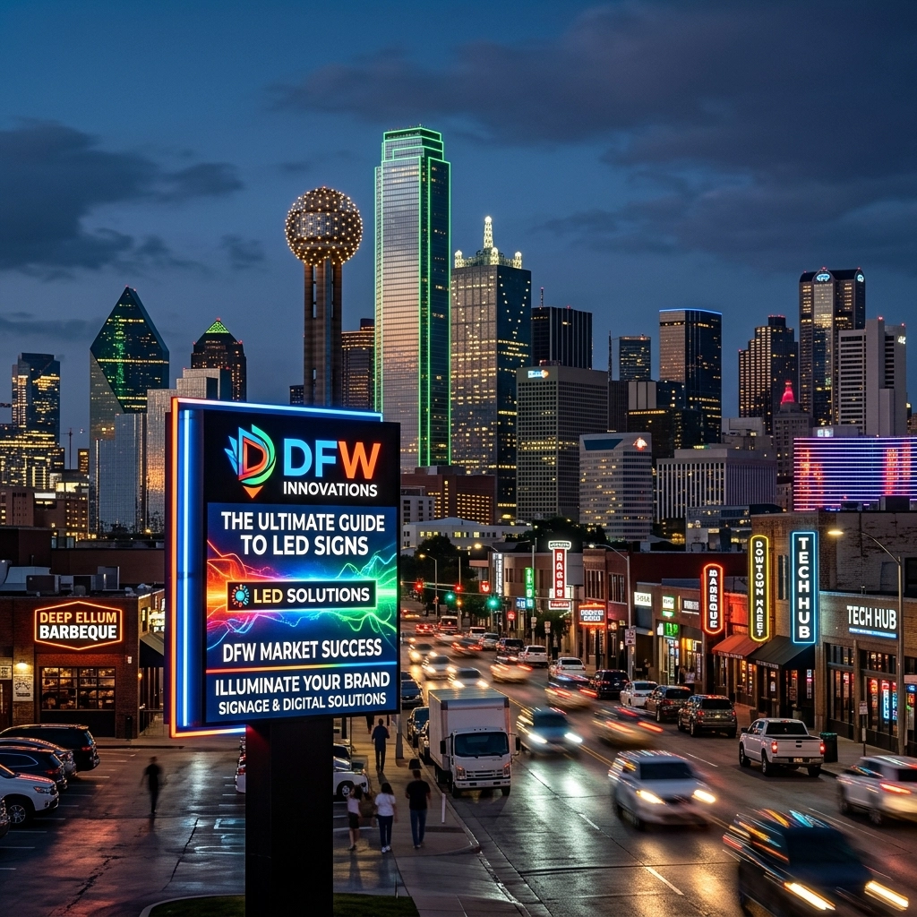 The Ultimate Guide to LED Signs: Everything You Need to Succeed in the DFW Market