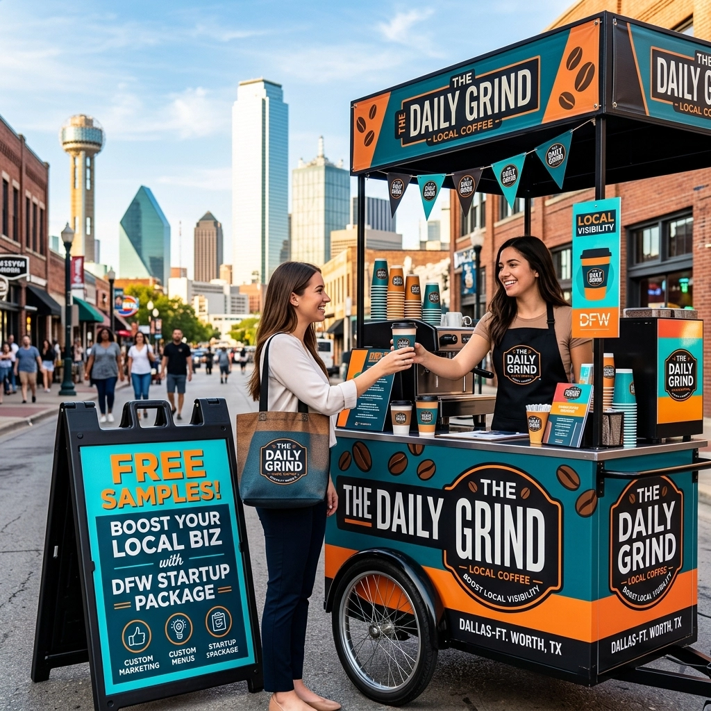 Boost Your Local Visibility Instantly with the Custom Print DFW Startup Package