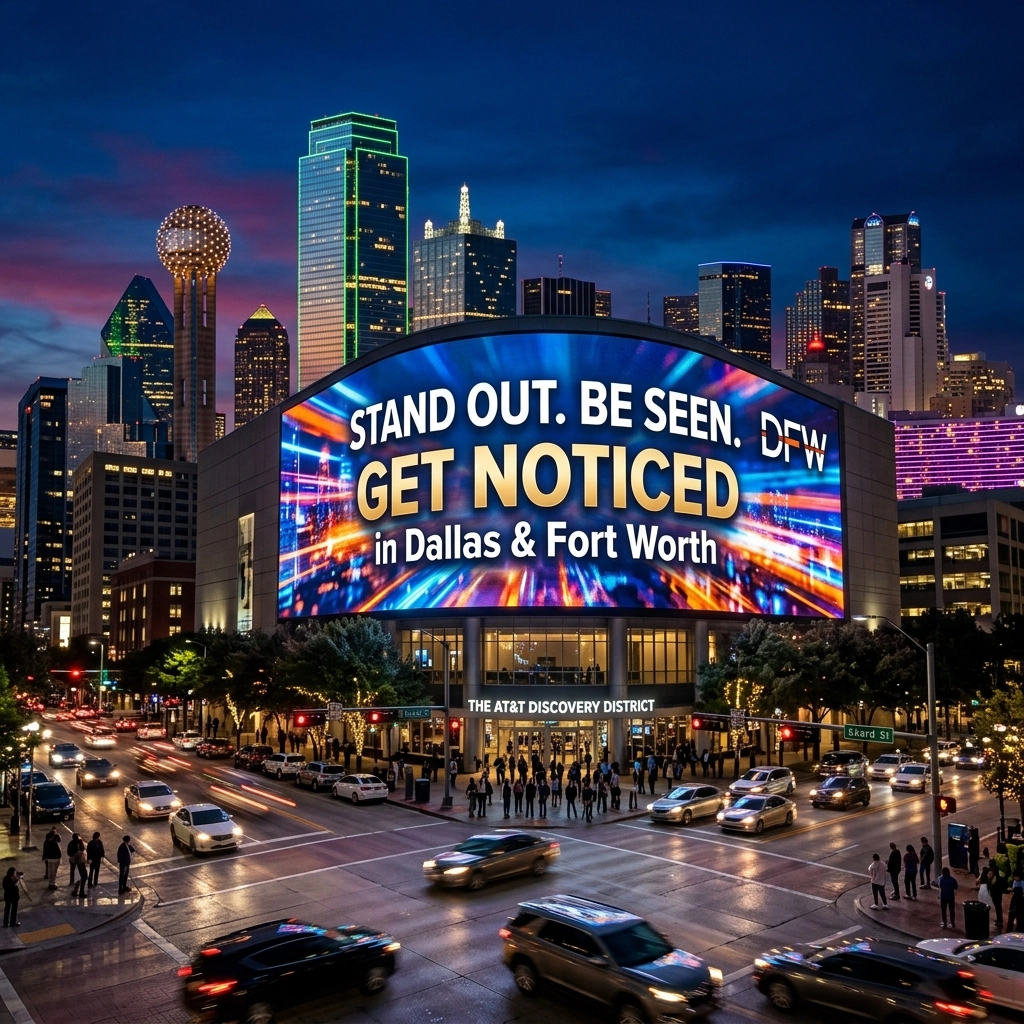 Why High-End LED Signs Will Change the Way You Get Noticed in Dallas and Fort Worth