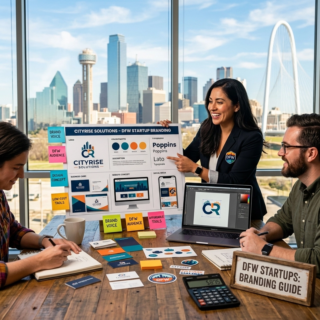 How to Brand Your Business for Under $900: The Ultimate DFW Startup Guide