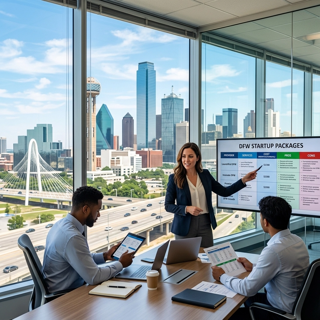 How to Choose the Best Business Startup Package in DFW (Compared)