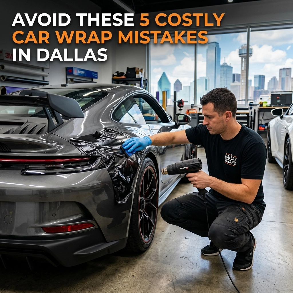 Avoid These 5 Costly Car Wrap Mistakes in Dallas